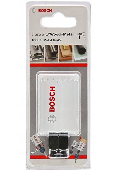Bosch otwornica progressor metal lemn PCV 43 mm