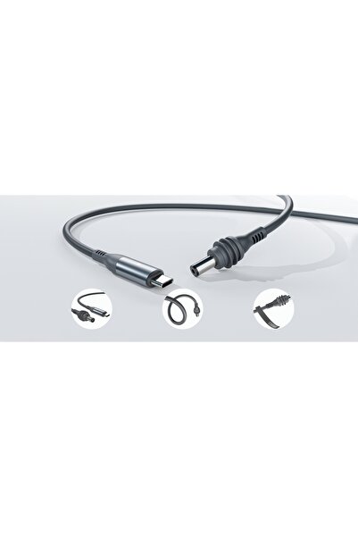 NO BRAND Cablu USB-C PD de 5m 100W pentru Starlink Mini / Impermeabil + Ilumi...