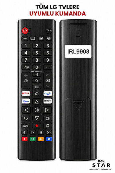 LG kumandası / TV kumandası / televizyon kumandası / TV uyumlu kumanda / akıl...