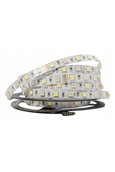 NO BRAND KIT Bandă LED RGBW + ALB 20m + Telecomandă RF TACTILĂ