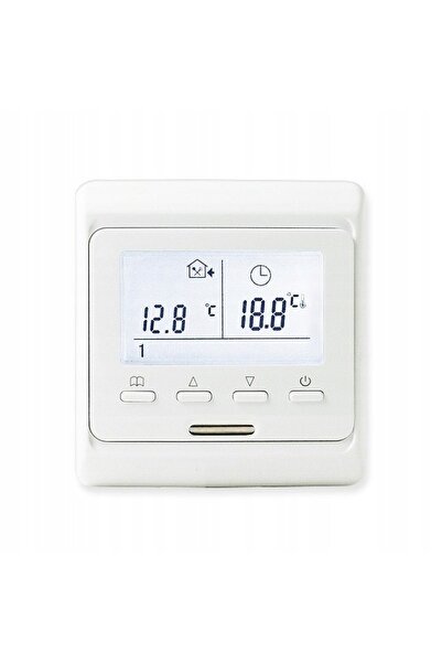 NO BRAND Termostat controler de cameră SĂPTĂMÂNAL pentru covor electric 16A 2...