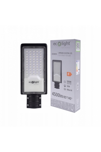 NO BRAND Lampă stradală industrială pentru parcuri IP65 LED 50W alimentată la...