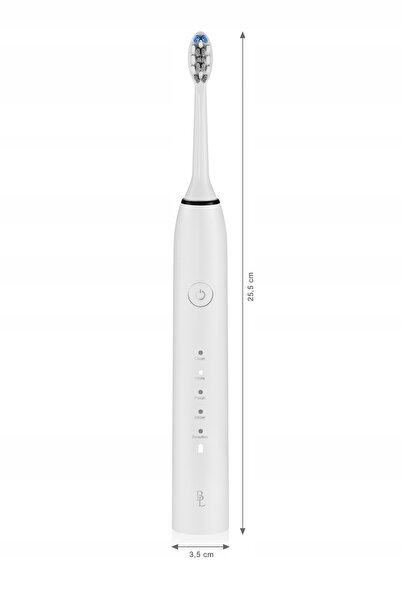 NO BRAND Periuță de dinți sonică 84th 5 moduri 4 capete INDUCTION WHITE