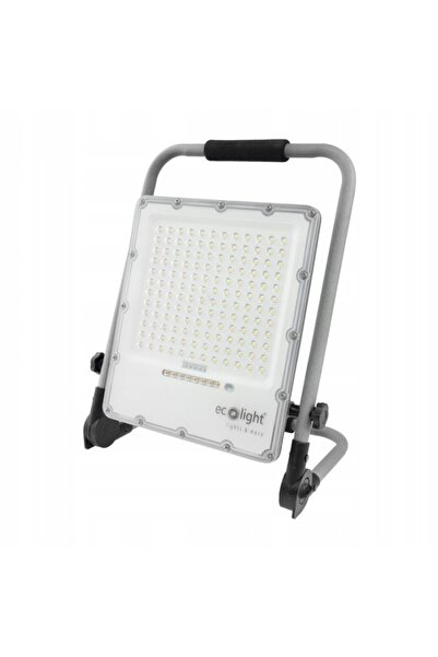 ecolight Proiector de lucru puternic, portabil, cu LED și halogen, de 30W, re...