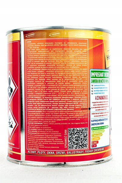 NO BRAND HARTZLACK IMPREGNAT DECOR 2W1 HARTZLAIN PREMIUM pentru lemn Nuc 2.5L