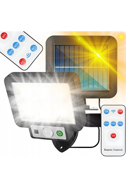 LTC Lampă stradală solară de mare putere, LED, cu senzor de mișcare, de la am...
