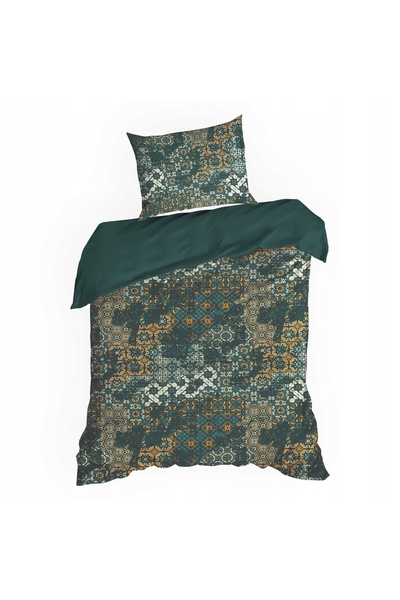 Eurofirany Set de lenjerie de pat KOMPLET SPRING/69 140X200 cm, din bumbac cu...
