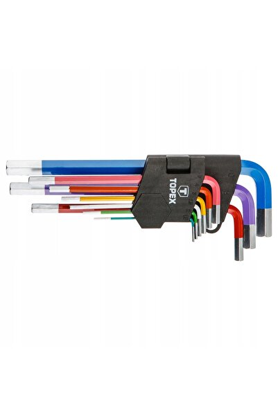 topex Set de chei hexagonale + set de chei TORX colorate