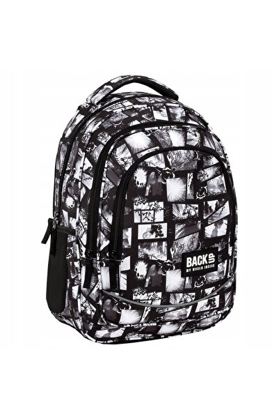 NO BRAND Set rucsac școlar 26 L + penar anime manga