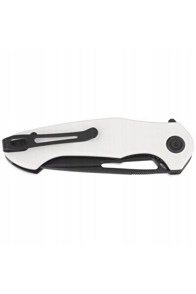 NO BRAND Kubey EDC Dugu Ivory G10 Cuțit pliabil, Negru Stonewashed 14C28N (KU...