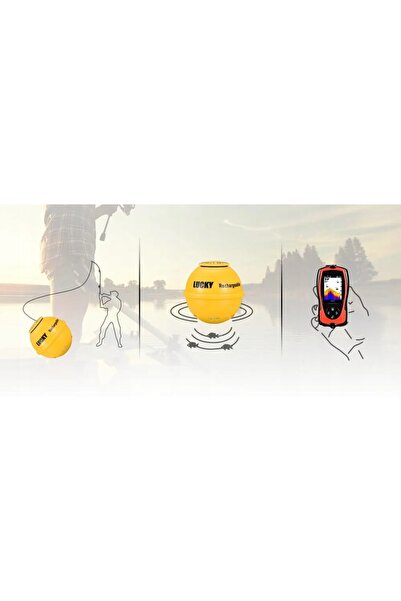 NO BRAND SONAR ECHO FĂRĂ FIR PENTRU PESCUIT, LANCĂ DE PESCUIT, BARCĂ, BARCĂ D...