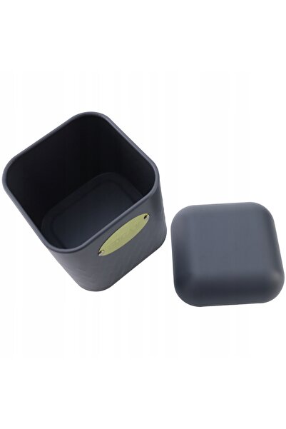 NO BRAND Set de 3 recipiente pentru alimente, cafea, ceai, zahăr, cu capac gr...