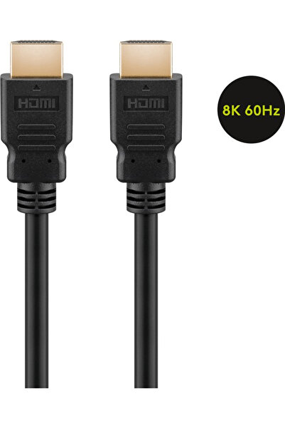 goobay Cablu HDMI 5m 2.1 UHD 8K HDR PS4 PS5 XBOX SWITCH
