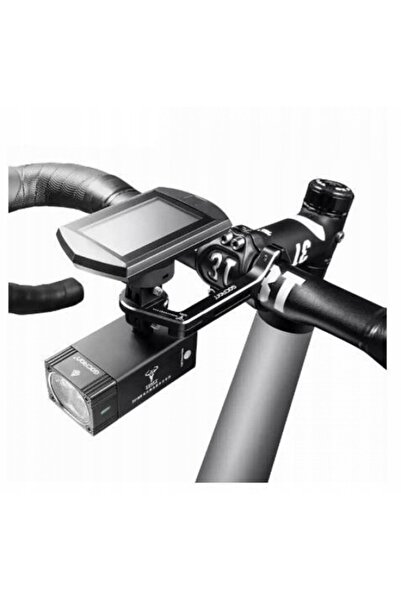 NO BRAND Suport de ghidon pentru bicicletă, pentru Garmin, lumină, cameră, ta...