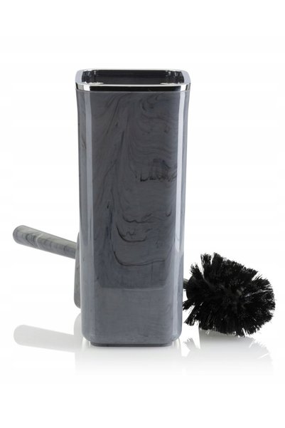 HowHomely Set de baie Gris, accesorii, 5 piese, gri crom, 5 în 1