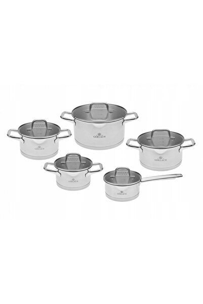 Gerlach SET DE OALE DE BUCĂTĂRIE, INTEGRAL DIN OȚEL, MODEL 10el