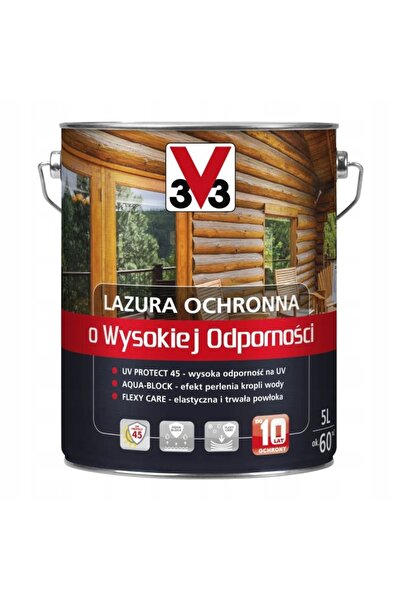 NO BRAND V33 LAZURA 10 ACOPERITOR PROTECTOR PENTRU LEMN DE PALISANDRU CU REZI...