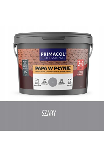Primacol PAPA W LICHID PENTRU BETON TABLĂ METALICĂ LEMN ȘIȚE GRATATE GRI 10KG