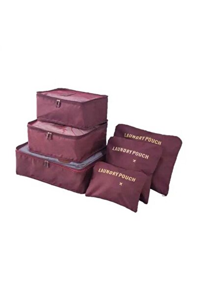 Generic 6-Piece Multi-Purpose Organizer Set with Laundry Pouch - Travel & Hom...