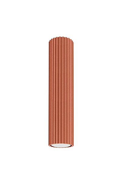 SOLLUX Lampă de tavan KARBON 30, ocre roșu