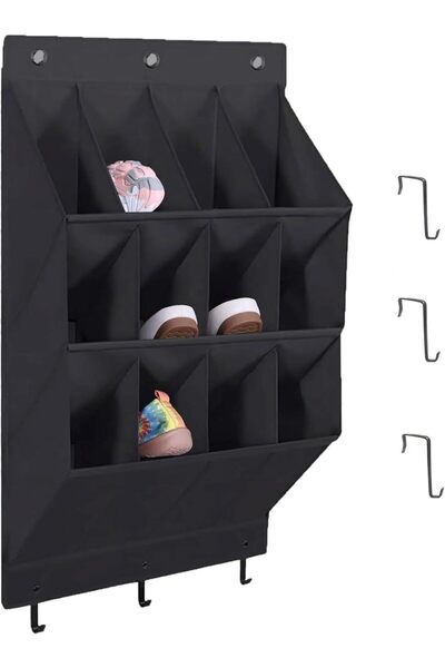 Generic Brand Organizator pantofi suspendat 12 buzunare+6 cârlige, Oxford 600...