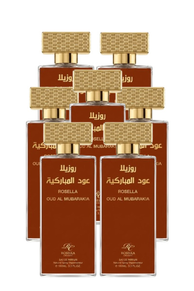 ROSELLA 7 قطع من عطر العود المباركية 100 مل