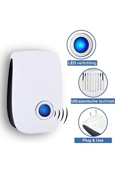 OEM i4Goods Set de 4 Repelente Ultrasonice pentru Dăunători - Pest Reject - R...