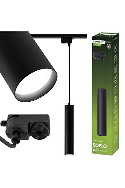 Lumiled Șină de suspendare pentru lampă suspendată 29cm Spot GU10 LED SOPLO N...