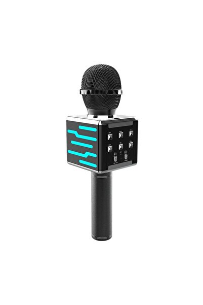 Generic Microfon Karaoke Wireless cu Boxă 5W și Lumini LED, DS868