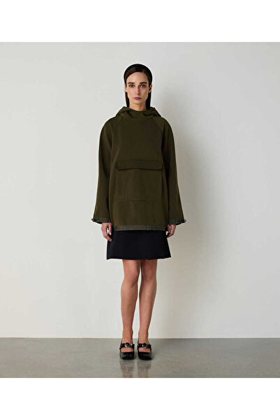 Machka GENİŞ CEPLİ OVERSIZE SWEATSHIRT