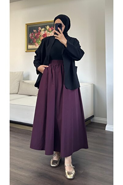 NOVEN تنورة واسعة مع جيوب