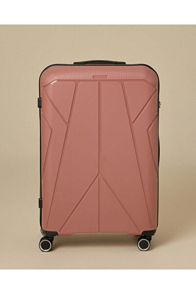 REDTAG Pink 24 Inch Stylish Hard Trolley