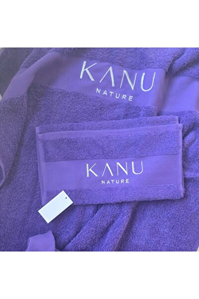Kanu Nature NOU! Prosop mare cu logo – VIOLET
