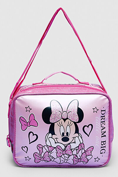 R&B Minnie Mouse Print Lunch Bag