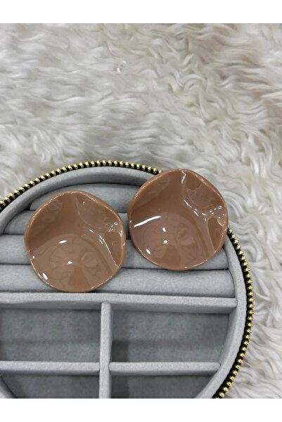 Bozhi Mink Mineli Organic Form Women's Earrings Special Gift Steel