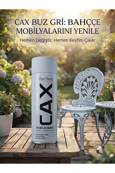 caxcolors CAX Rengi Akrilik Sprey Boya 400ml - Ahşap Bahçe Mobilyası ve Hobi ...
