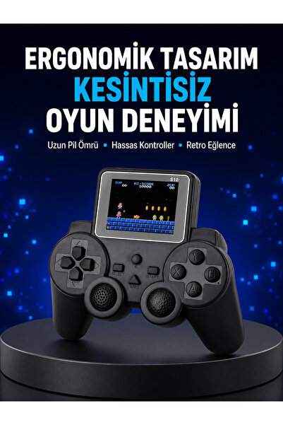 Lisinya 2025 S10 Gamepad 520 Klasik Retro Oyunlu TV Bağlantılı A Kalite Orijinal Yeni Nesil -