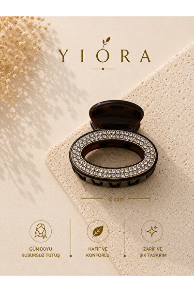 yiora Premium Series Imported Premium Quality Bone Stone Strong Grip Latch Bu...