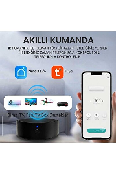 Genel Markalar Tuya Destekli Akıllı s16 Akıllı IR Kumanda