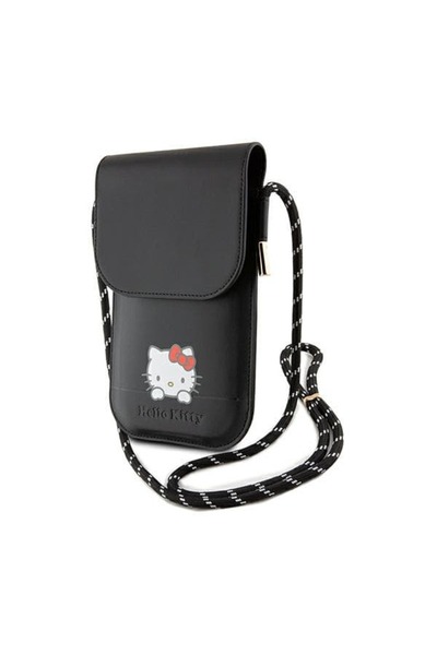 Hello Kitty Τσάντα HKOWBSKCDKK μαύρη Δερμάτινη Daydreaming Cord