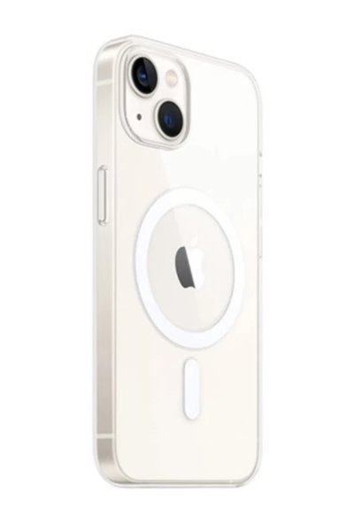 Generic Brand Apple iphone 14 case magneticsafe transparent silicone - transp...