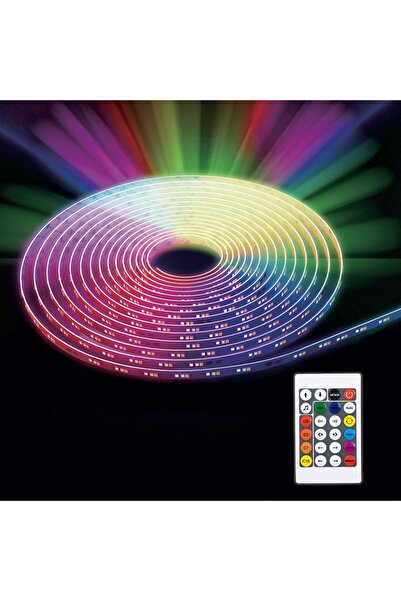 OEM Bandă LED colorată, 12V, lungime 5m + Telecomandă (30 LED-uri)