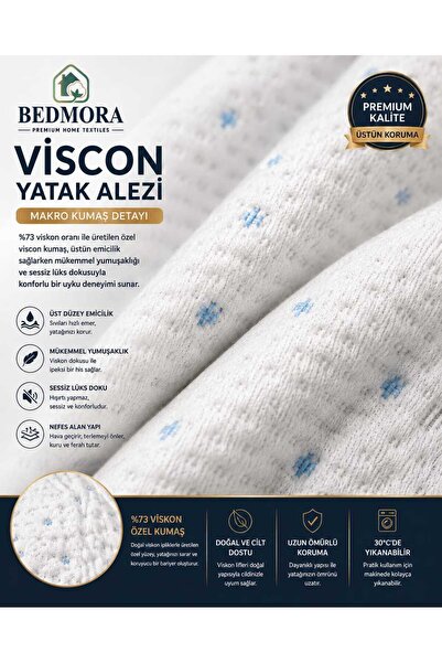 PureHouse Bedmora Soffiva Elite - 320 GSM Viscon üst Kumaşlı Bebeksi Hassas C...