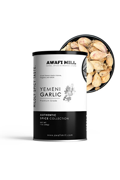AWAFI MILL Yemeni Male Garlic 200g | Thoom Dhakar | Allium sativum