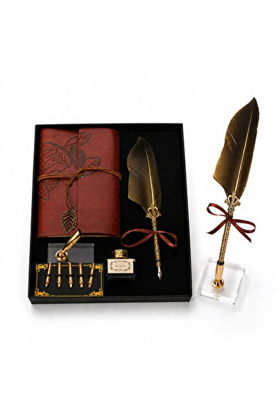 craftmystic Pen Set with Nib and Gold Nib in Gift Box – Vintage Elegance and ...