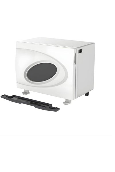 Generic DOYEN Luxury Hot Towel Cabinet with Ozone Sanitization, 18L Capacity Towel Warmer for Professional Salon Use 250W Fast Heating Steamer, Holds up to 36 Face Towels, Automatic Safety Shut-Off Function