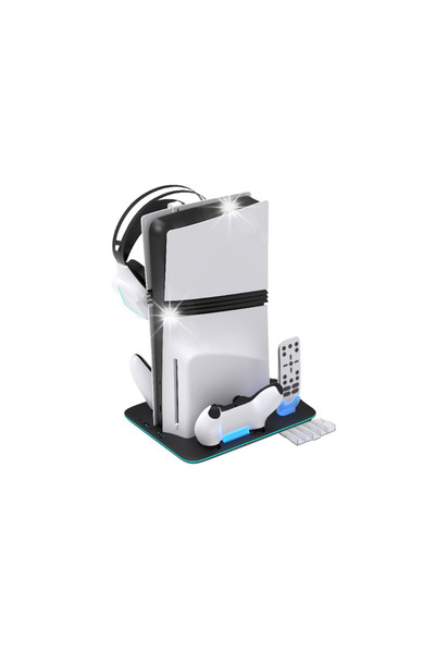 YAXO ICE STORM NE suport de răcire și încărcare pentru PS5/PS5 Slim/PS5 Pro N...