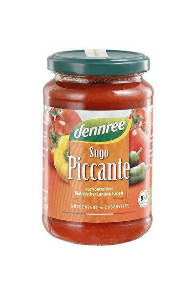 Dennree Sos de roșii cu legume Sugo Picante organic, 340g