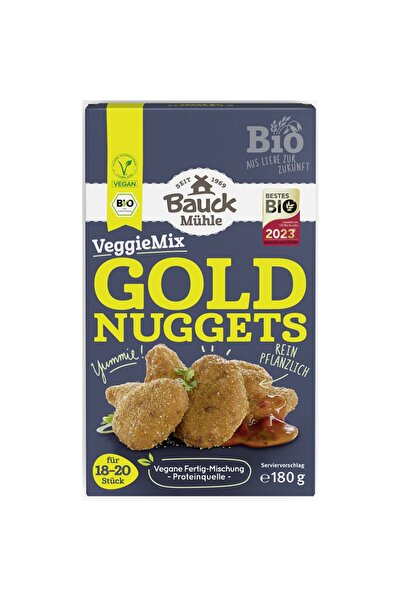 Bauckhof Amestec vegan pentru chiftele aurii organice, 180g