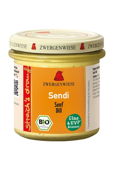 Zwergenwiese Crema tartinabila cu mustar si marar fara gluten,